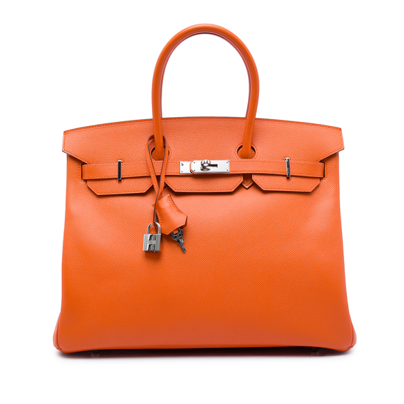 Hermes Handbags - Pre-Loved Hermes Epsom Birkin Retourne 35